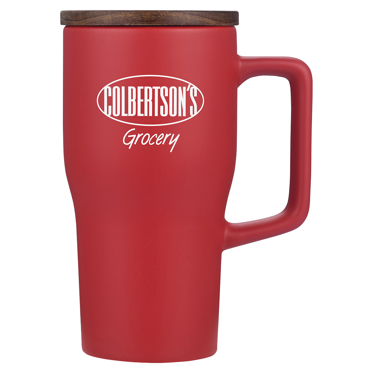 Picture of Element 18 oz Ceramic Mug w/ Wood Lid