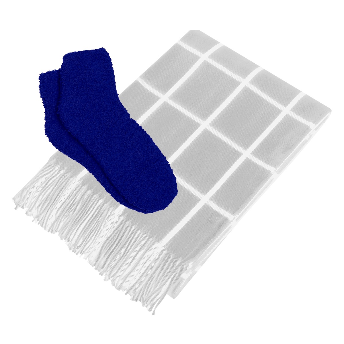 Picture of Charleston Throw & Fuzzy Socks Set
