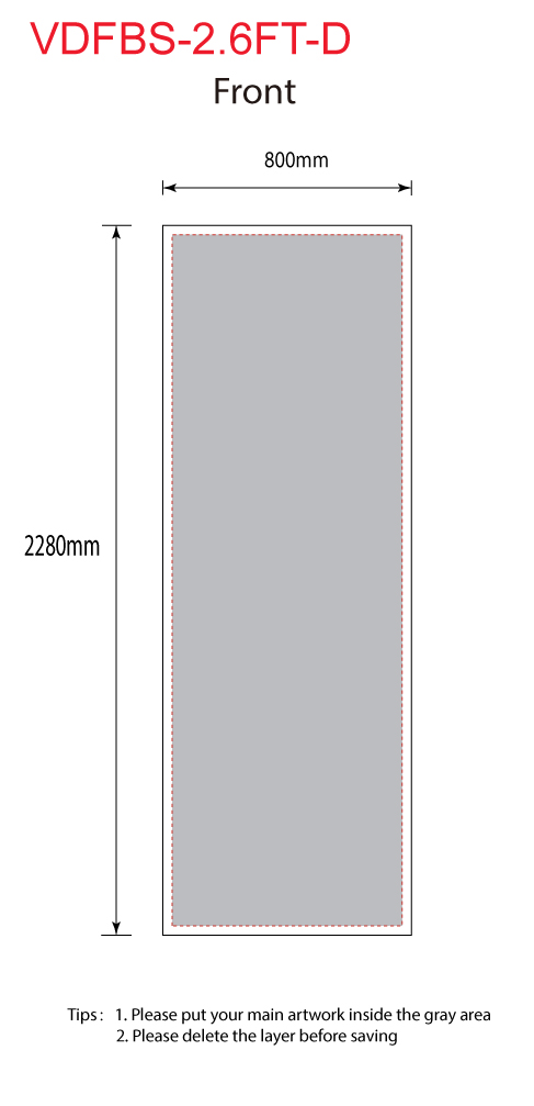 Picture of Fabric Banner Stand - Standard