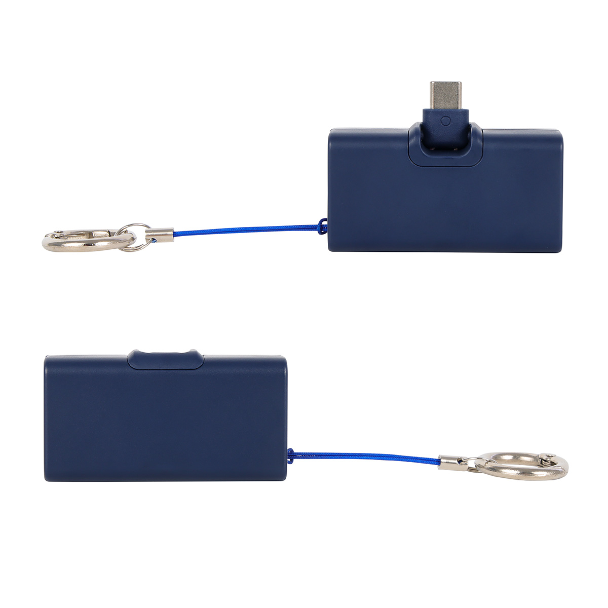 Picture of Bijou 1200mAh UL Listed Power Bank with USB-C Tip & Keyring
