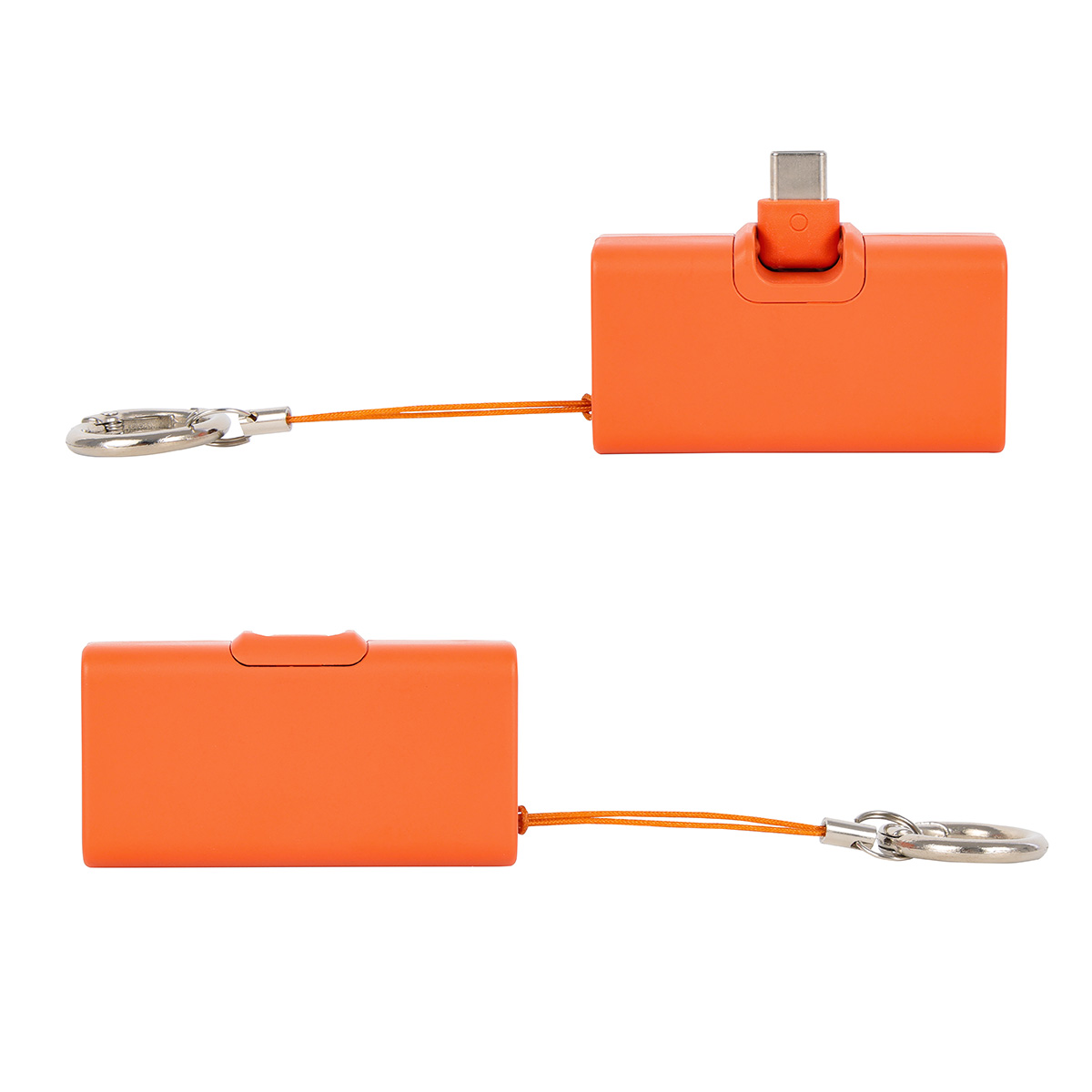 Picture of Bijou 1200mAh UL Listed Power Bank with USB-C Tip & Keyring