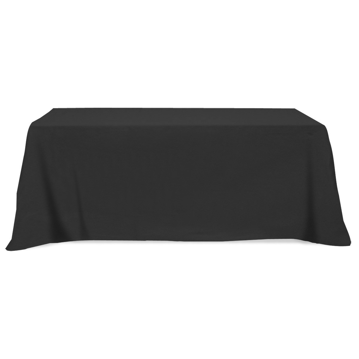 Picture of Flat Poly/cotton 3-sided Table Cover - Fits 8' Standard Table