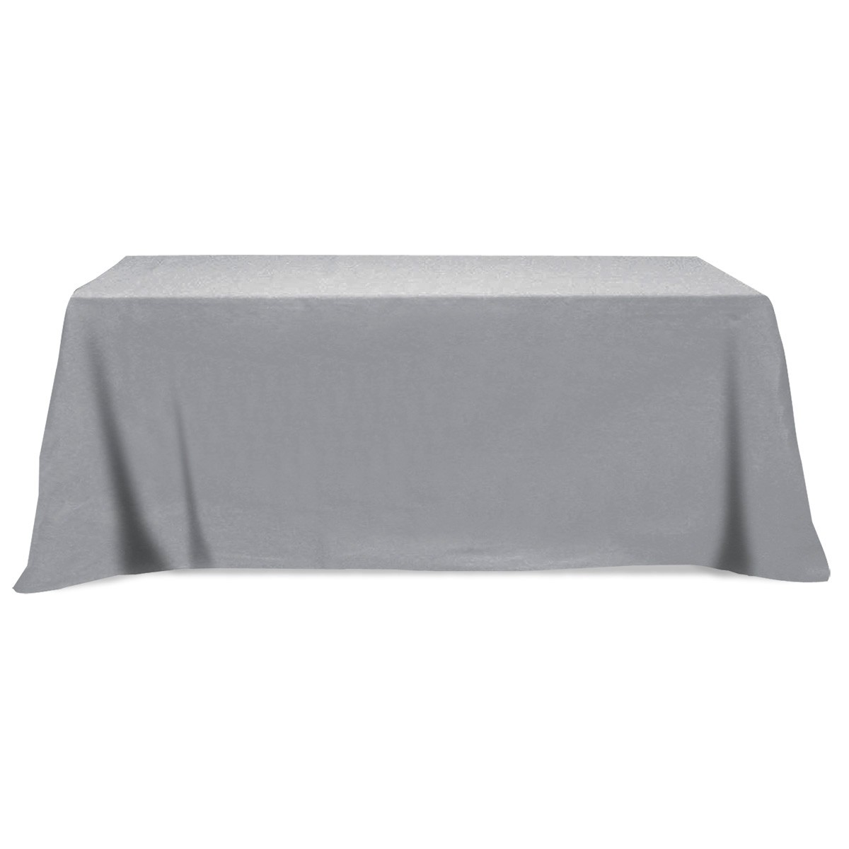 Picture of Flat Poly/cotton 3-sided Table Cover - Fits 8' Standard Table