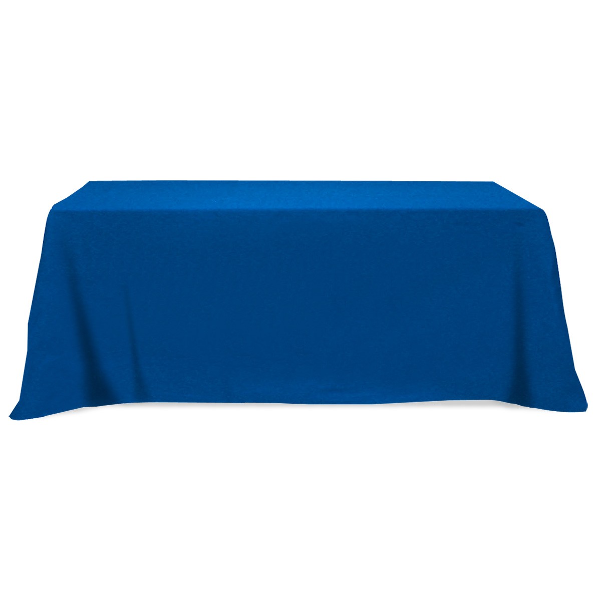 Picture of Flat Poly/cotton 3-sided Table Cover - Fits 8' Standard Table