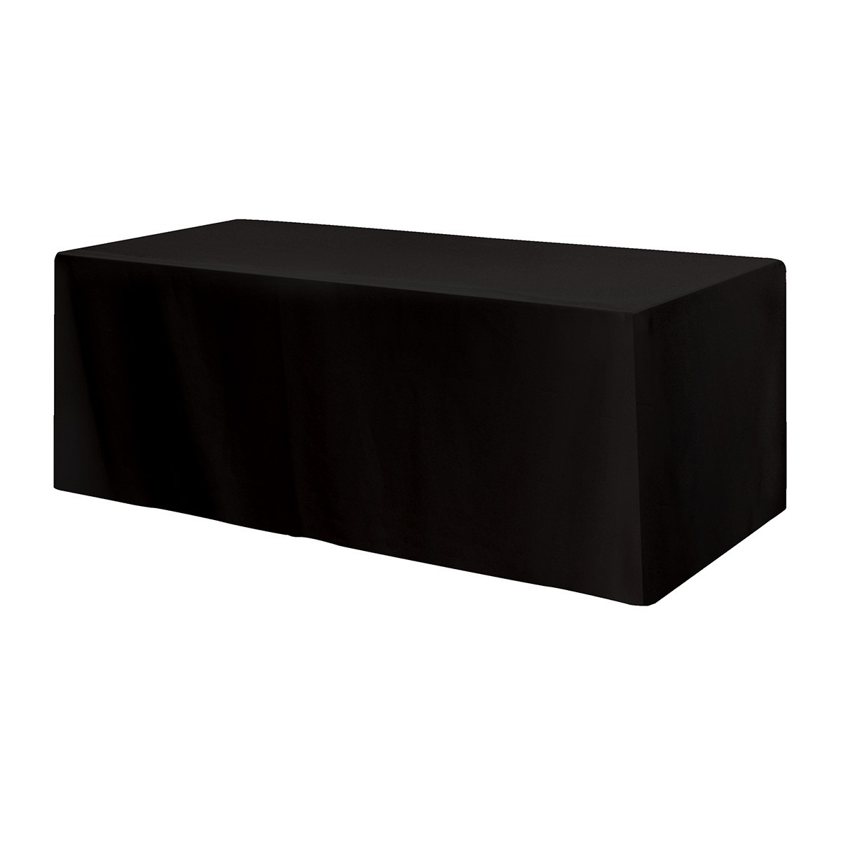 Picture of Fitted Poly/cotton 3-sided Table Cover - Fits 8' Standard Table