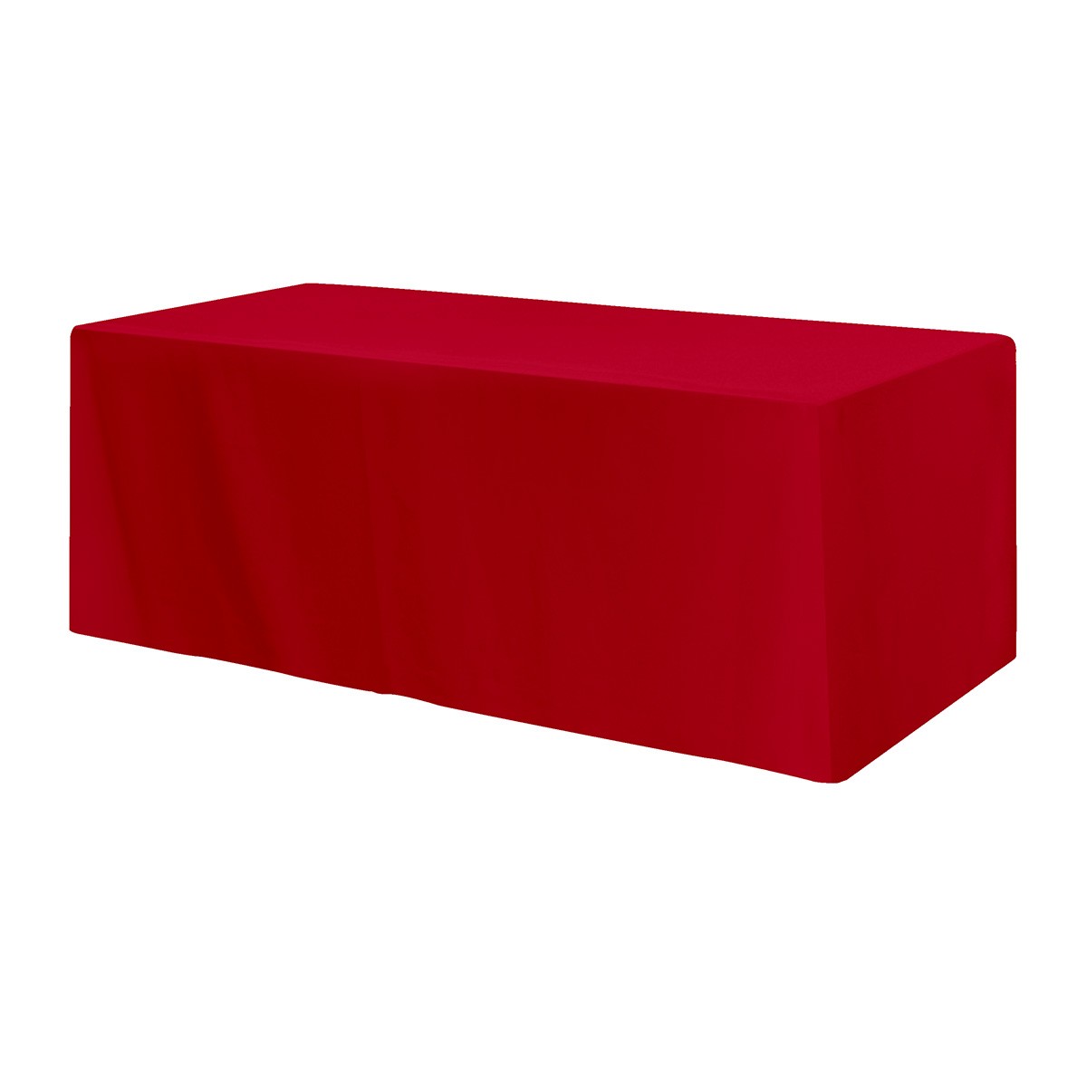 Picture of Fitted Poly/cotton 3-sided Table Cover - Fits 8' Standard Table