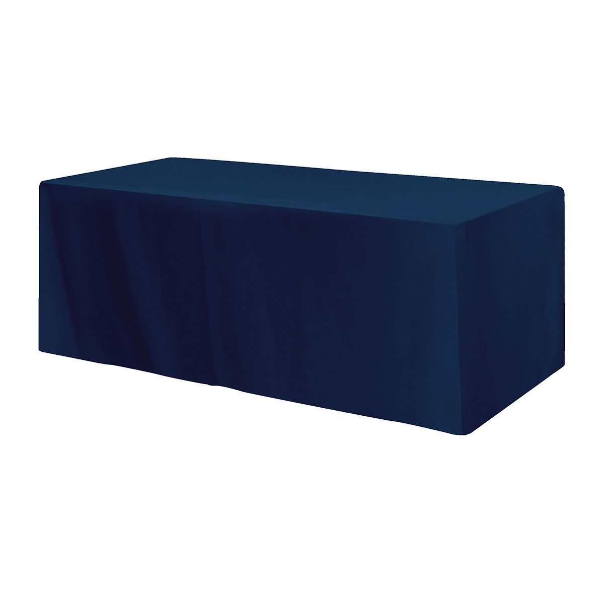 Picture of Fitted Poly/cotton 3-sided Table Cover - Fits 8' Standard Table