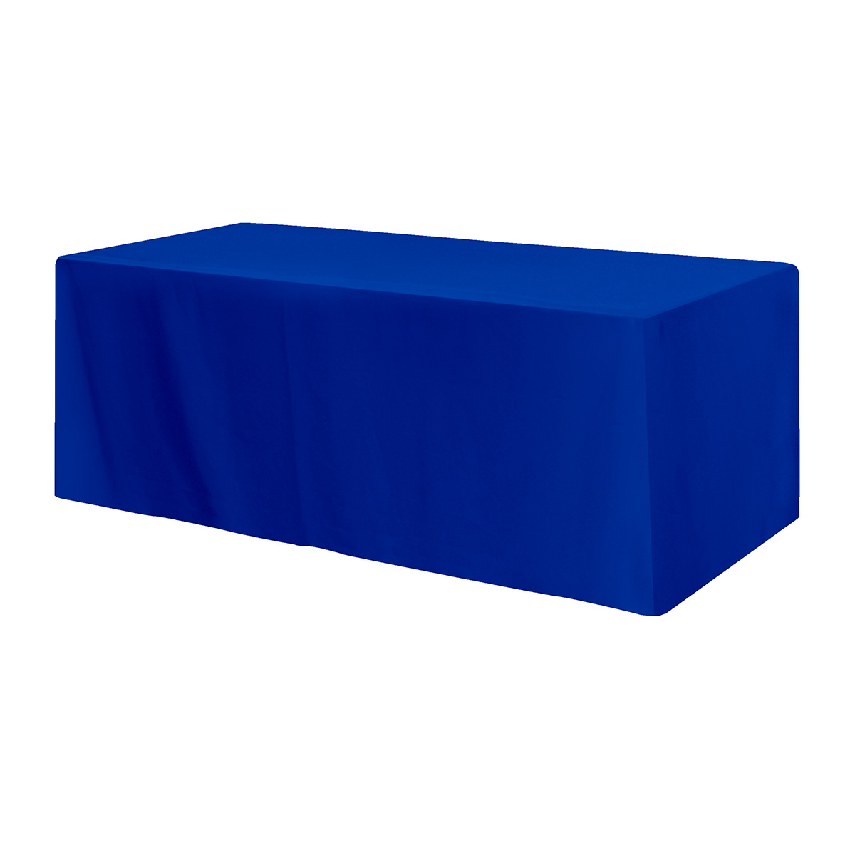 Picture of Fitted Poly/cotton 4-sided Table Cover - Fits 8' Standard Table