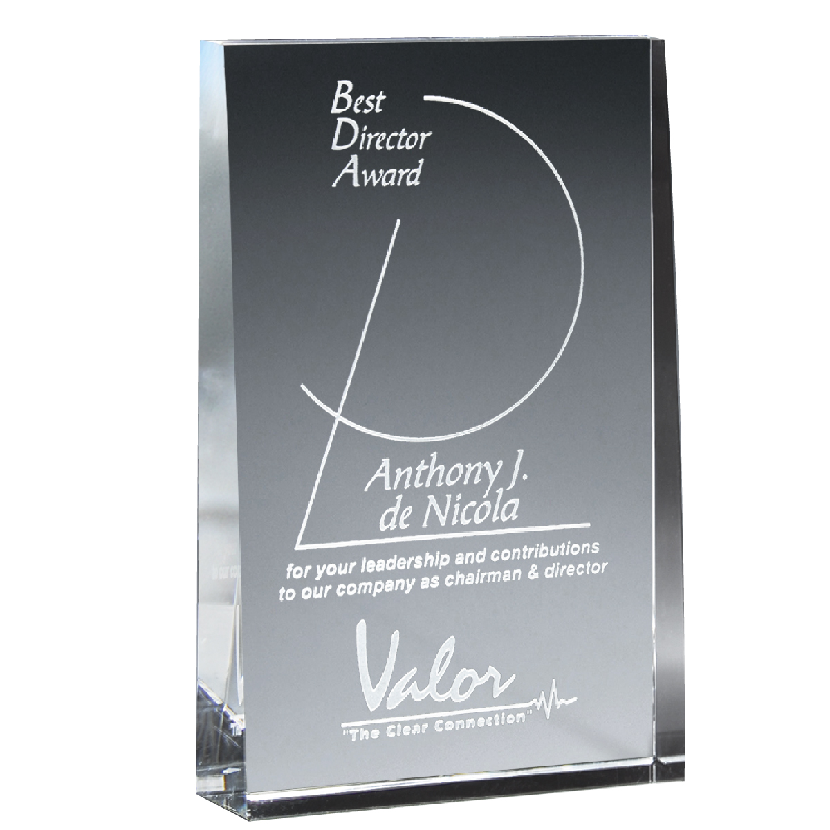 Picture of Medium Wedge Award