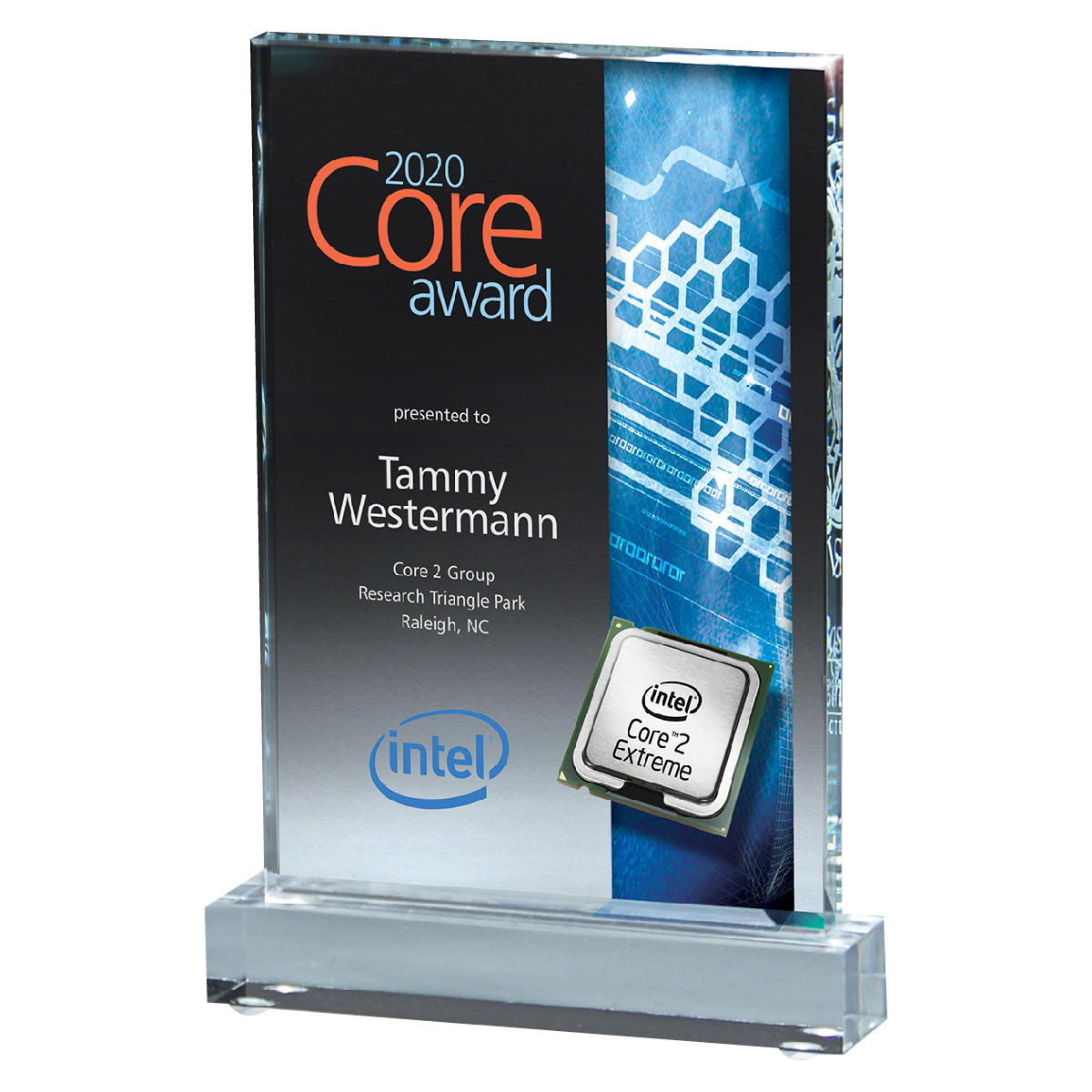 Picture of Medium Tablet Award