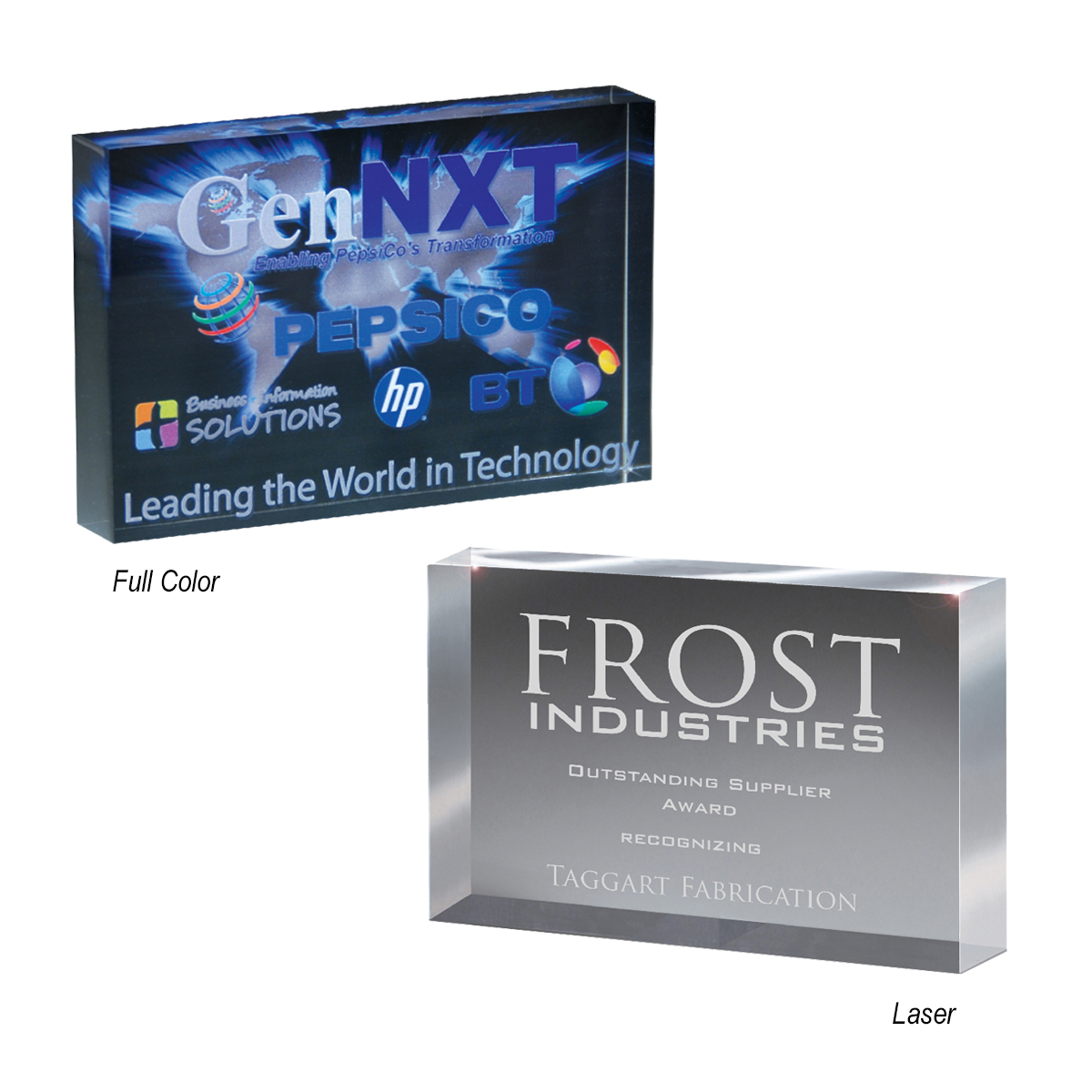 Picture of Small Freestanding Block Award