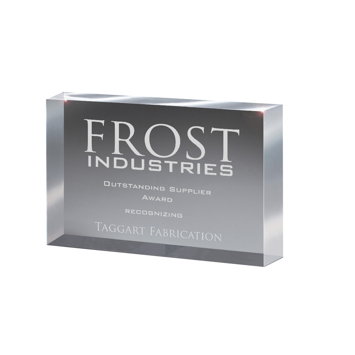 Picture of Small Freestanding Block Award