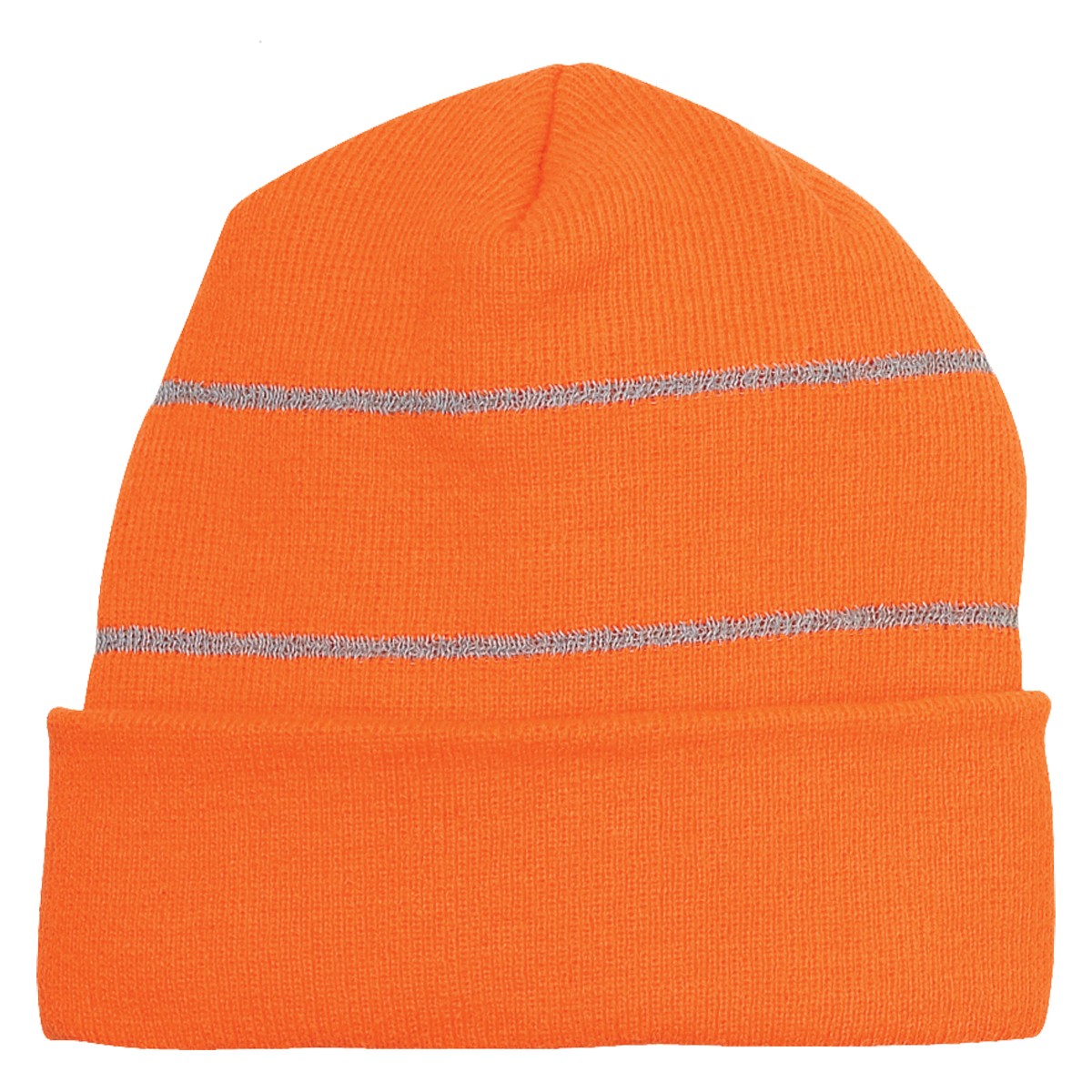 Picture of Knit Cuff Beanie With Reflective Stripes