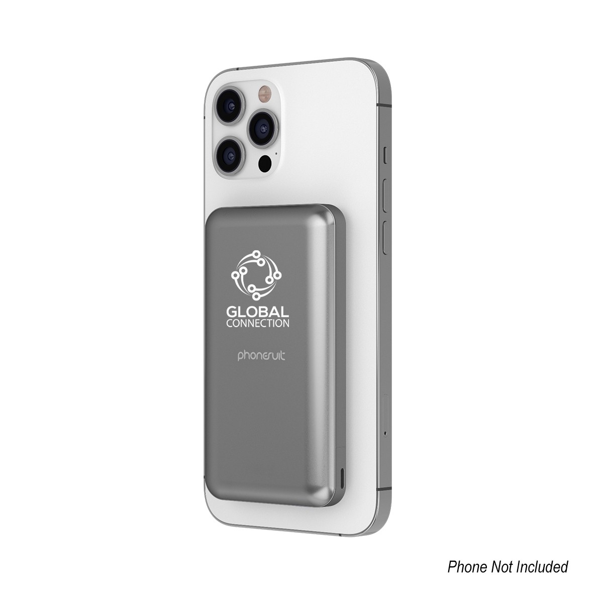 Picture of 10,000mah Phonesuit® Mag Max Wireless Portable Pocket Charger & Battery Pack