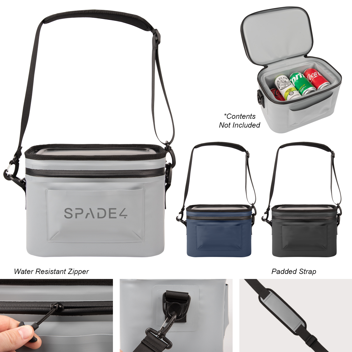 Picture of Intrepid Water Resistant 6-can Cooler Bag
