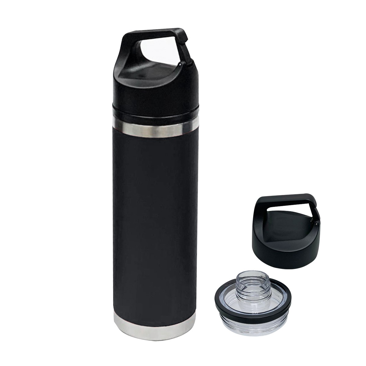 Picture of 18 Oz. Full Laser Davenport Stainless Steel Bottle