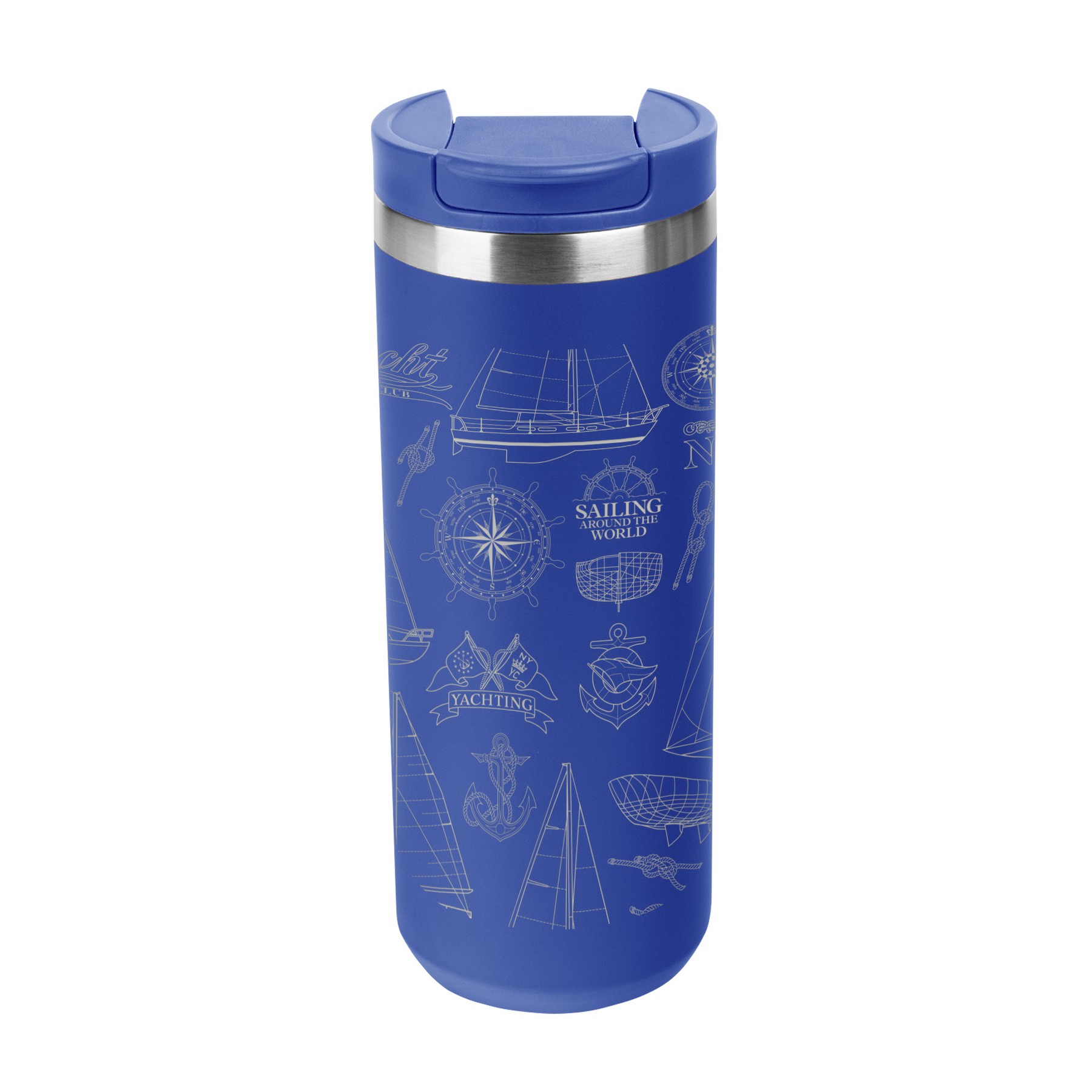 Picture of 18 Oz. Full Laser Sienna Stainless Steel Bottle