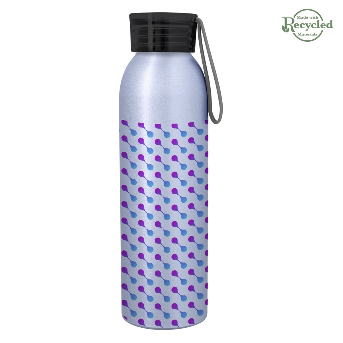 Picture of 22 Oz. Full Color Darby Recycled Aluminum Bottle