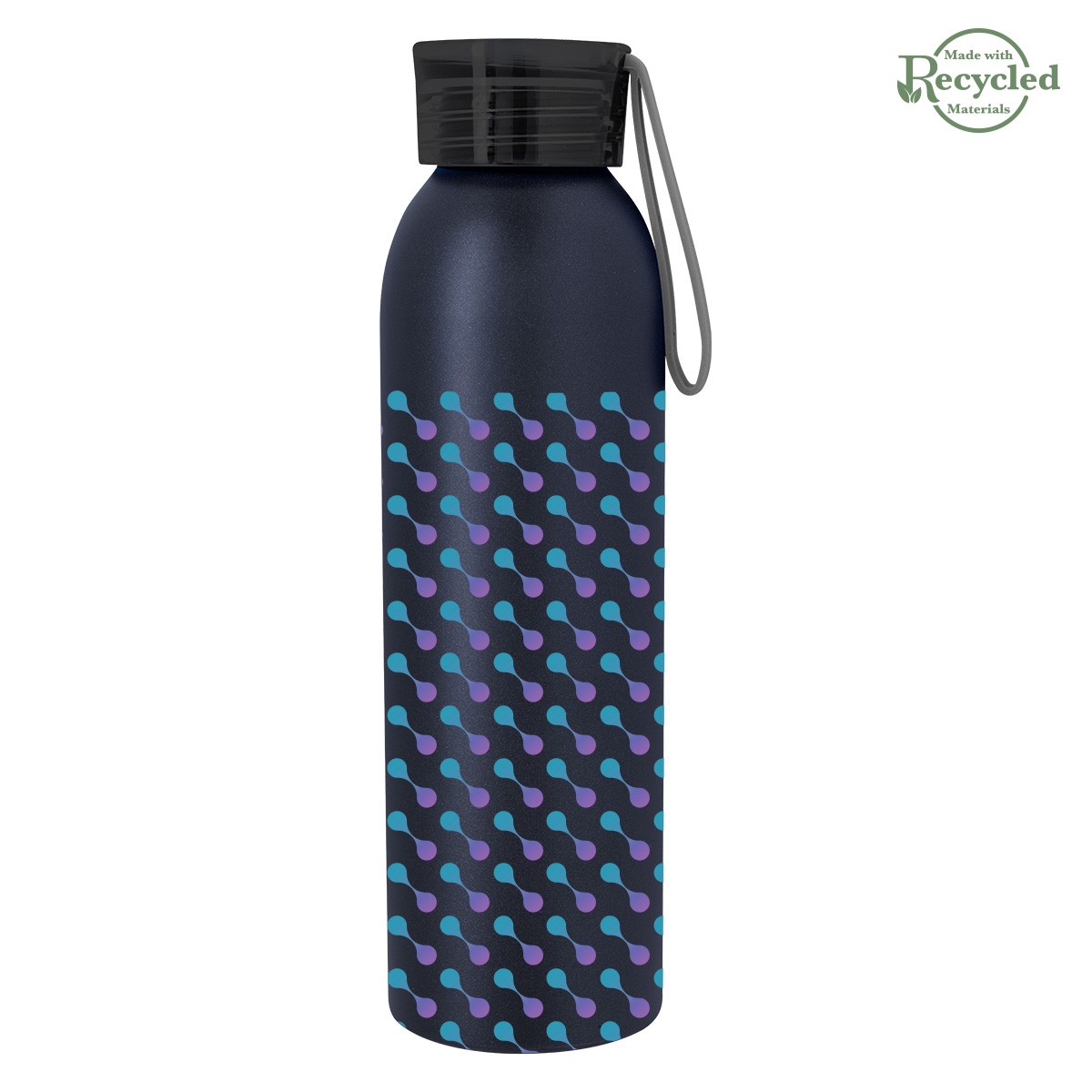 Picture of 22 Oz. Full Color Darby Recycled Aluminum Bottle