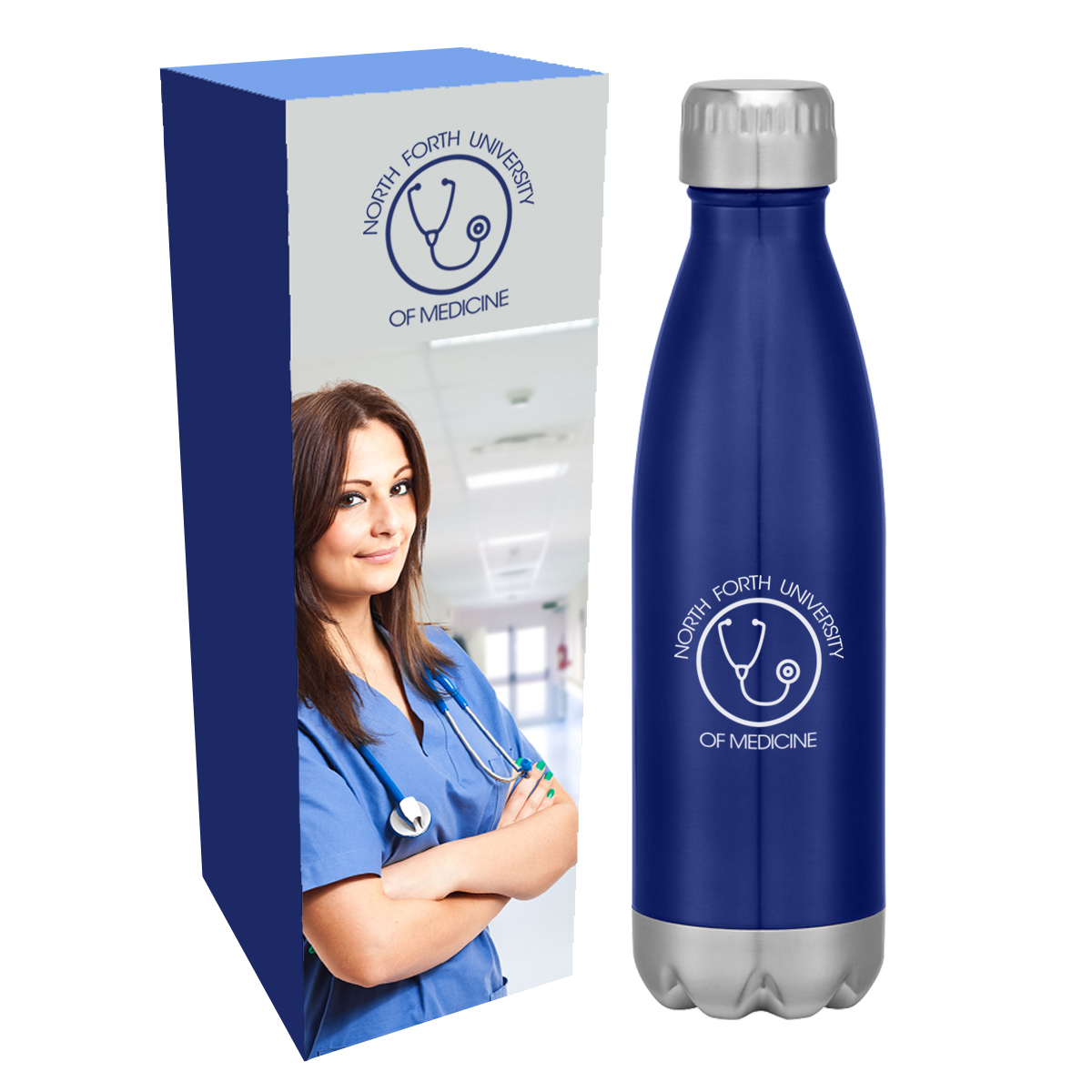 Picture of 16 Oz. Swiggy Bottle With Custom Box