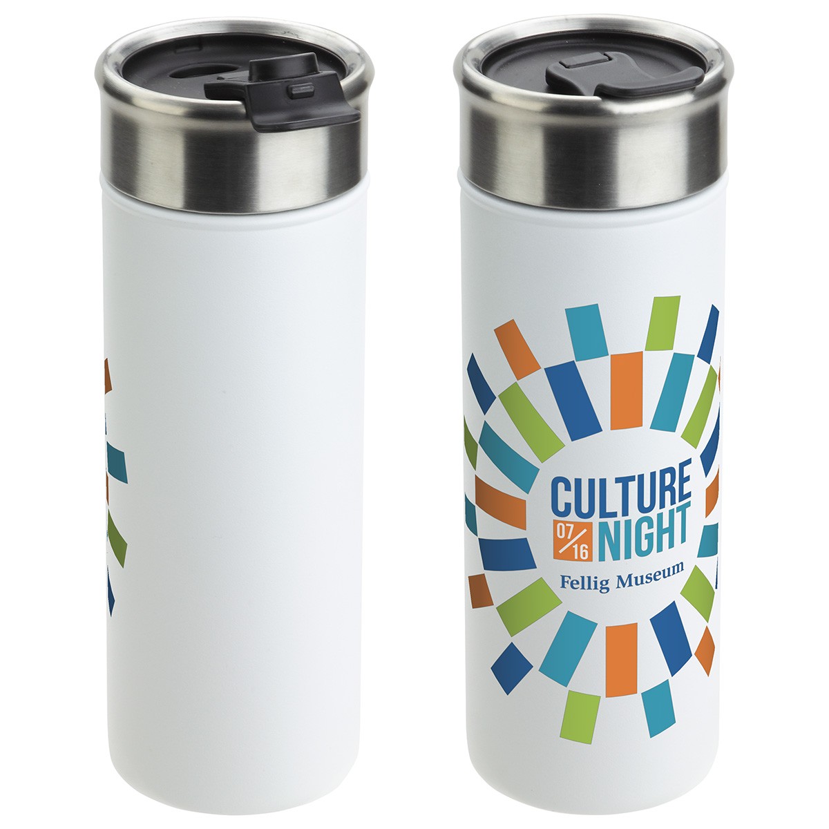 Picture of Solari 18 oz Copper-Lined Powder-Coated Insulated Tumbler