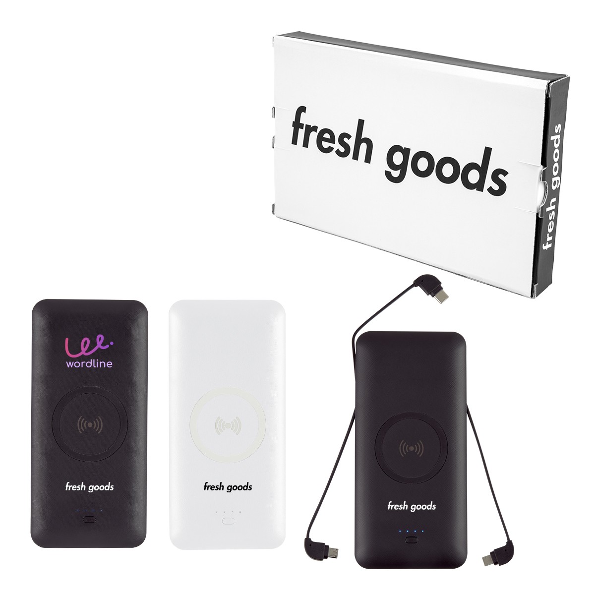 Picture of Fresh Goods 5-in-1 Wireless Power Bank