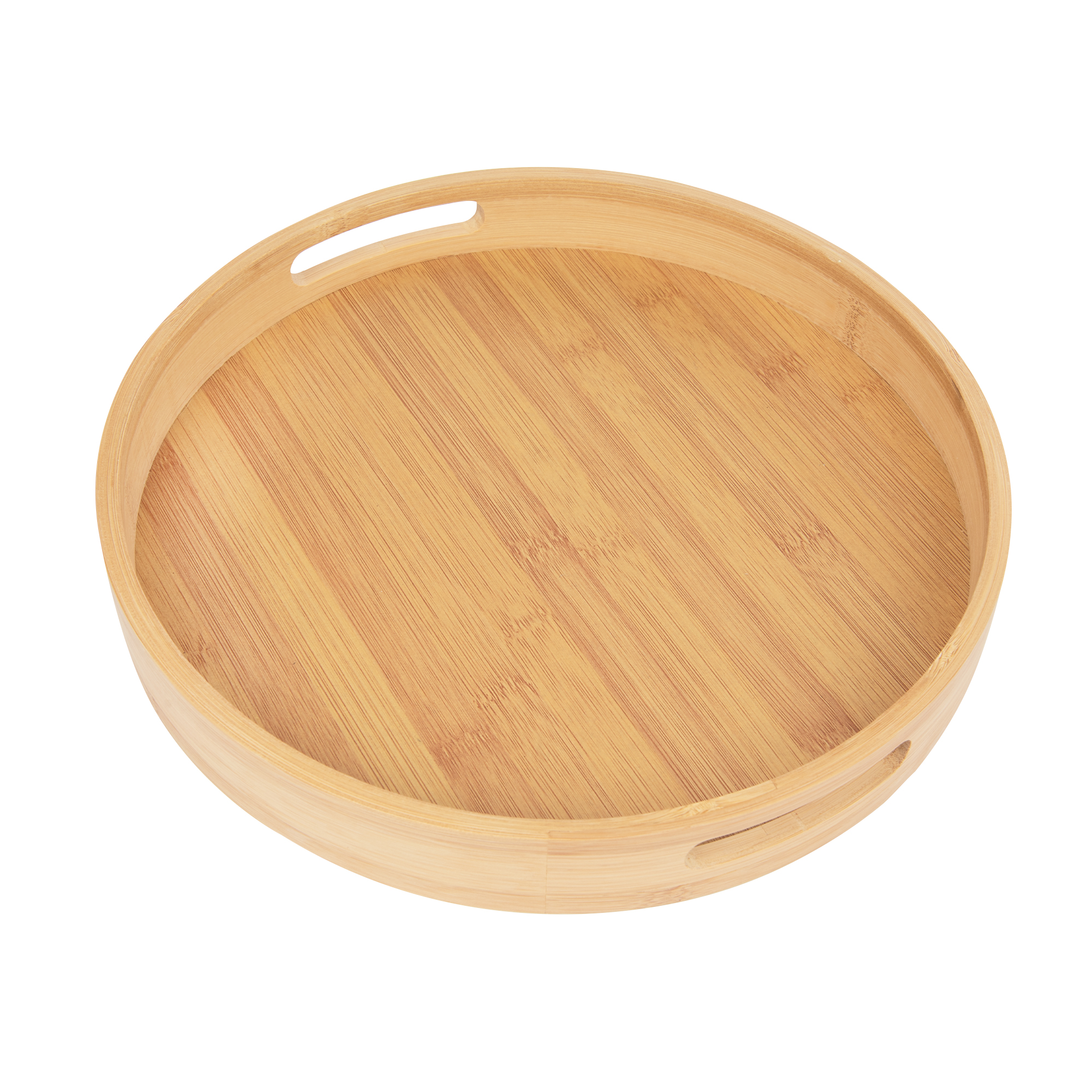 Picture of Bamboo Serving Tray With Handles