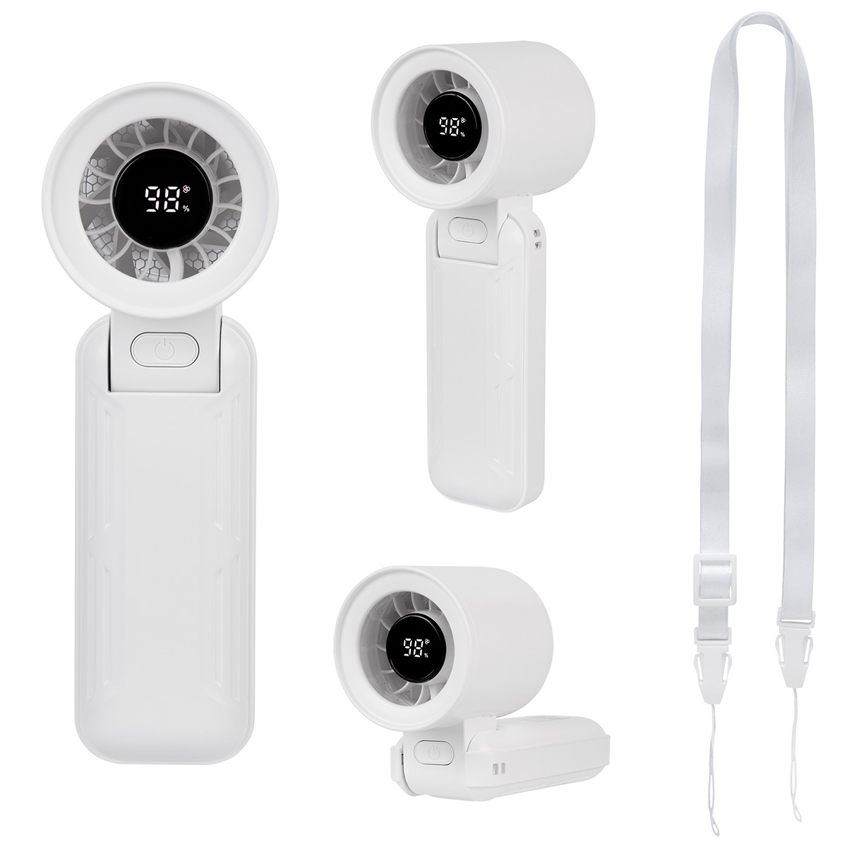 Picture of Rabs Folding Fan With Digital Display