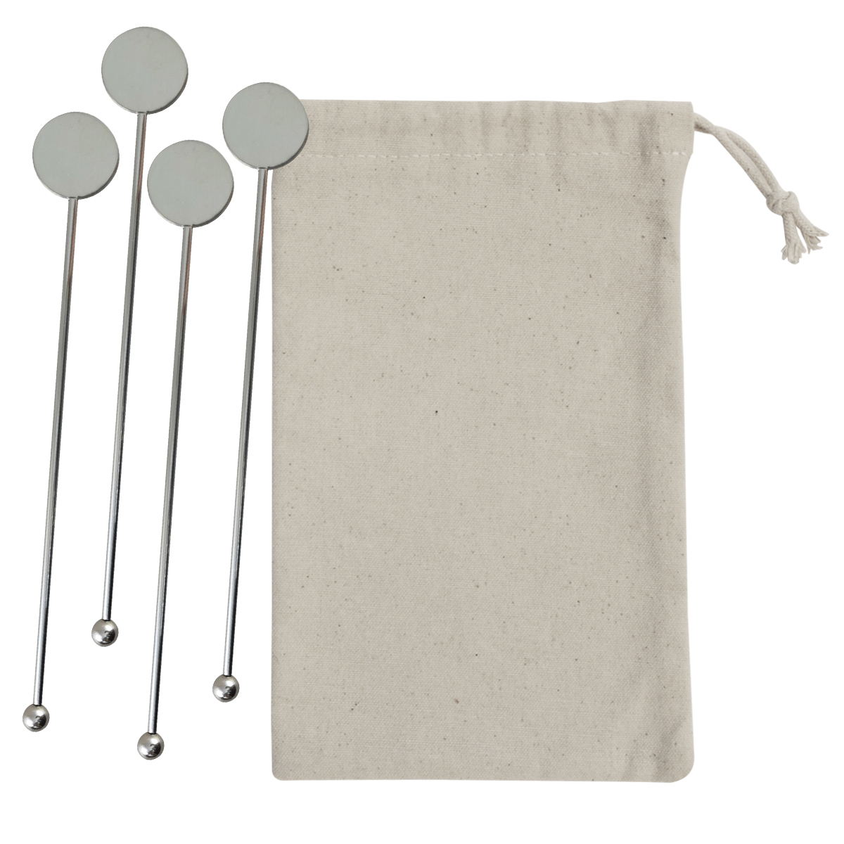 Picture of Stainless Steel Cocktail Stirrers Set