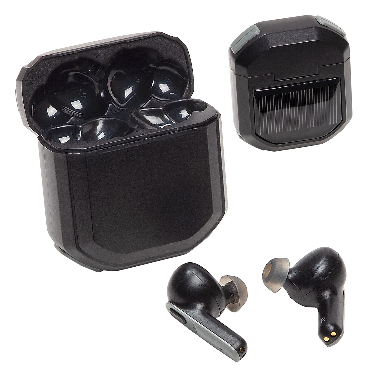Picture of Allegro TWS Earbuds with Solar Powered Charging Case