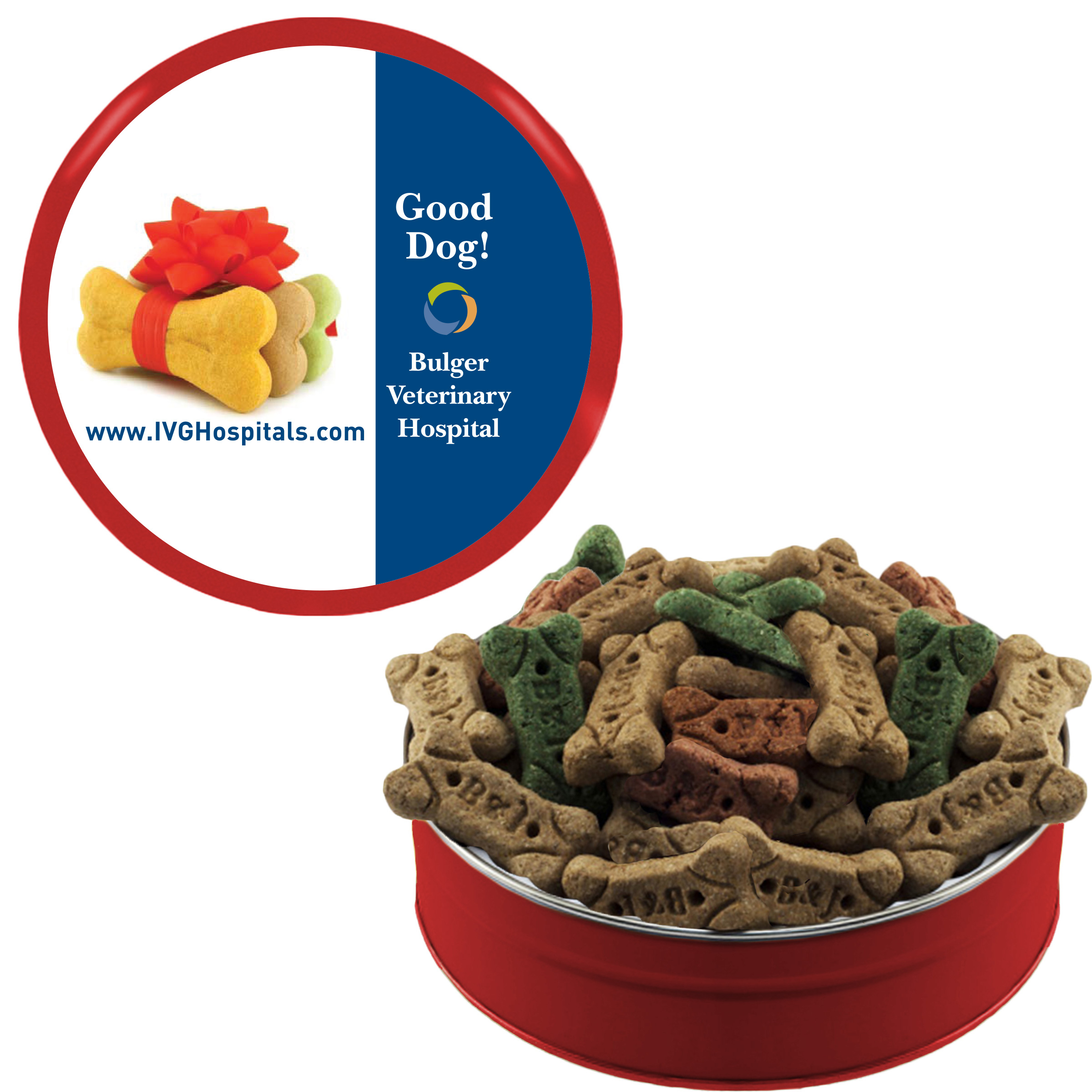 Picture of Grand Tin With Dog Bones