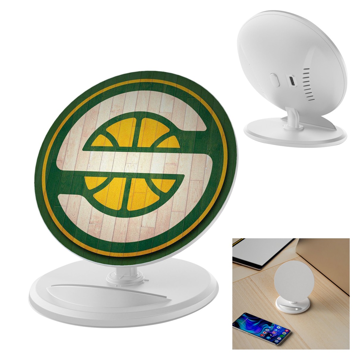 Picture of 10w Round Wireless Charger & Stand