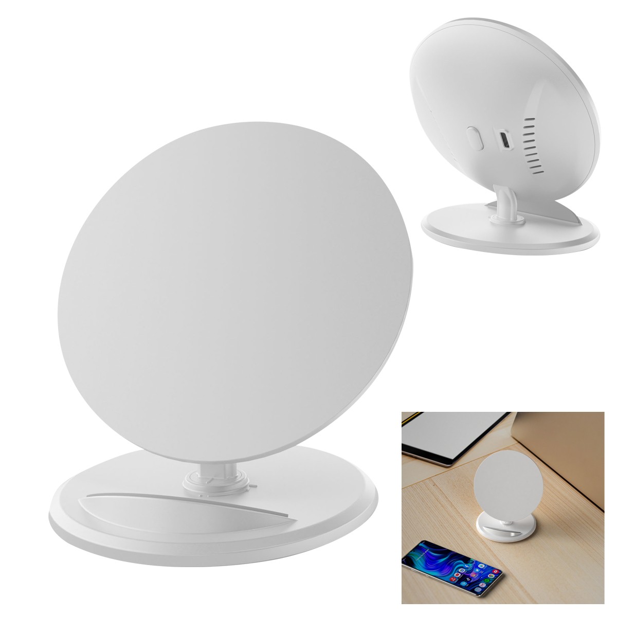Picture of 10w Round Wireless Charger & Stand