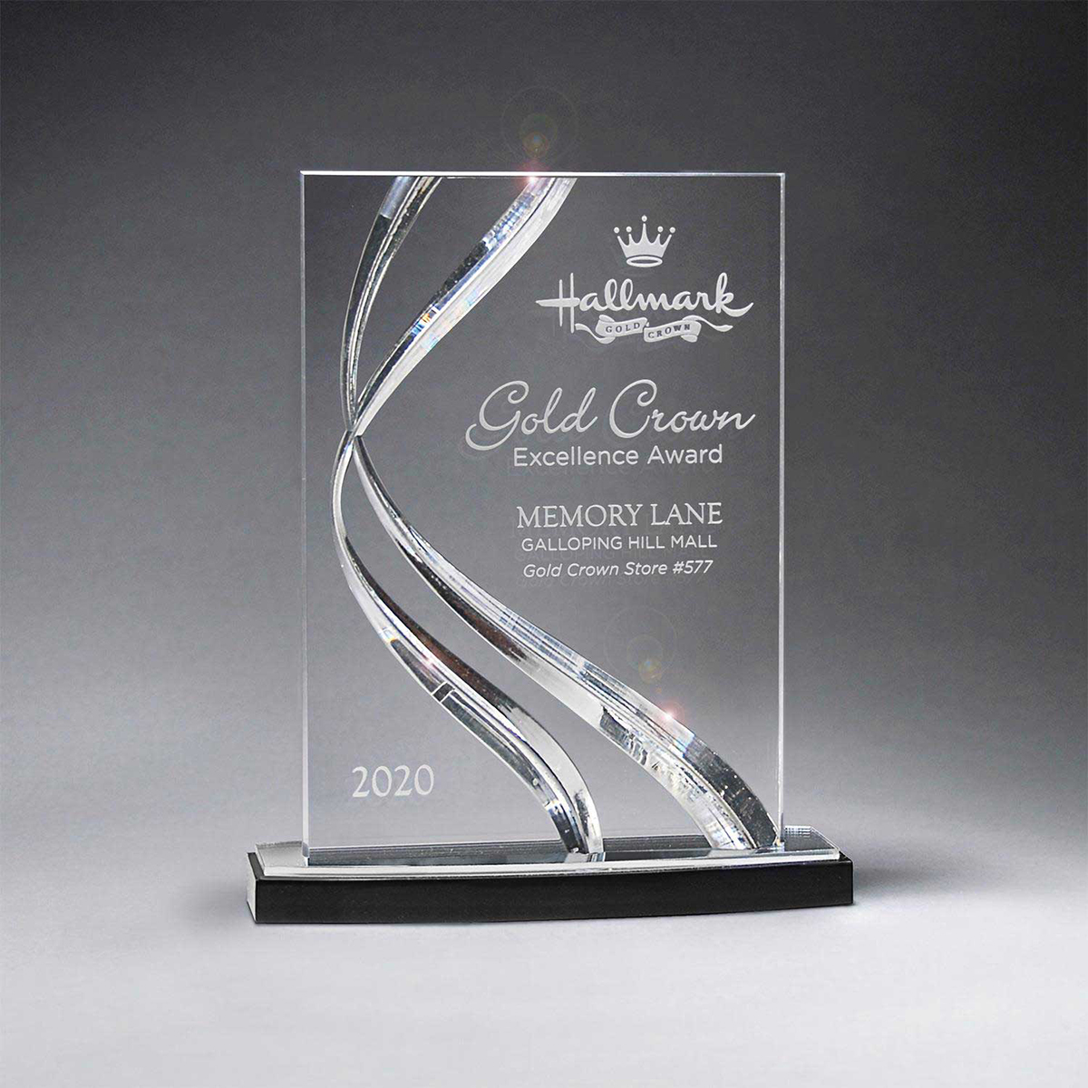 Picture of Small Clear Award