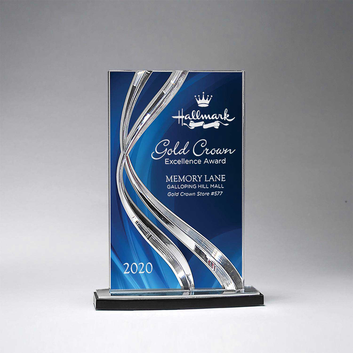 Picture of Medium Sweeping Ribbon Award