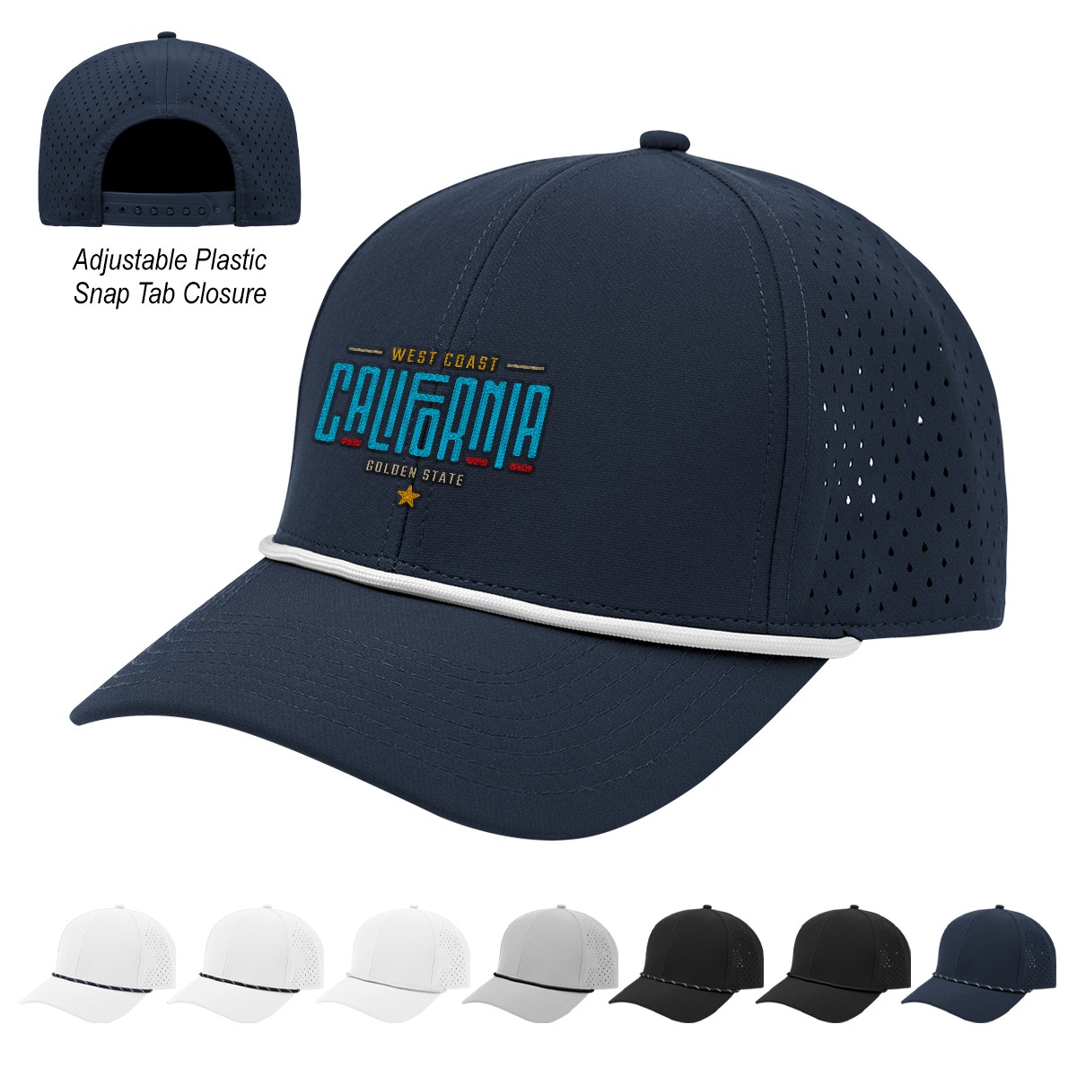 Picture of Roderick Water-resistant Rope Cap
