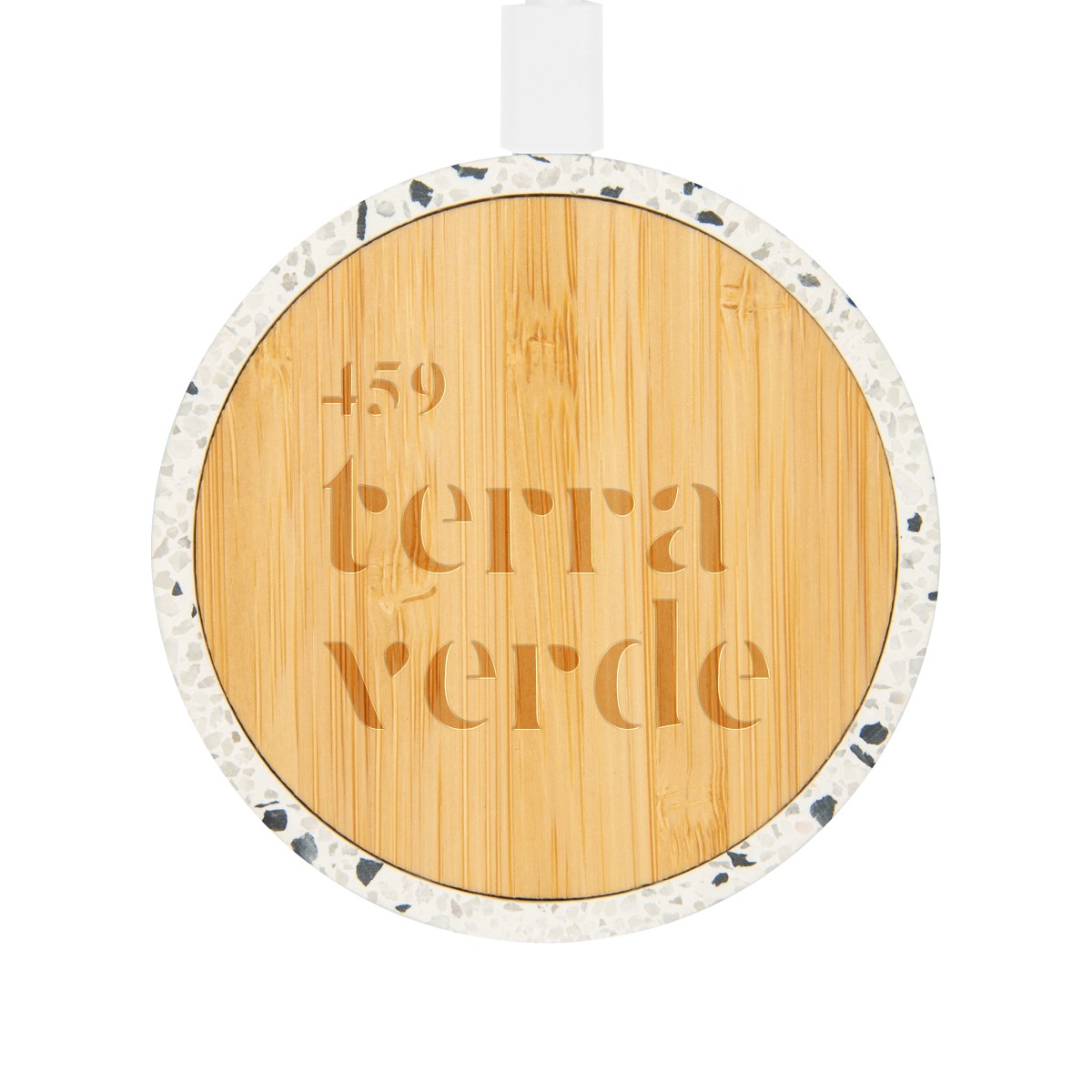 Picture of 10w Speckle & Bamboo Wireless Charger