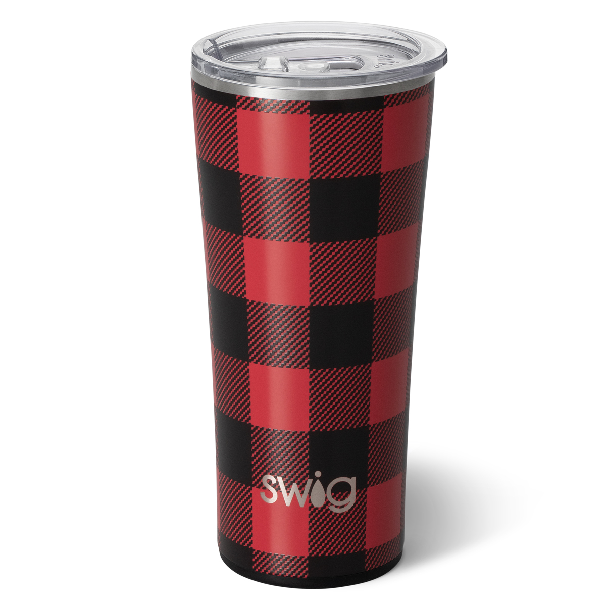 Picture of 22 Oz. Swig Life™ Buffalo Plaid Stainless Steel Tumbler