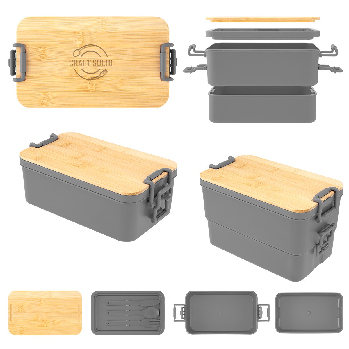 Picture of Mega Bites Stackable Bento Box