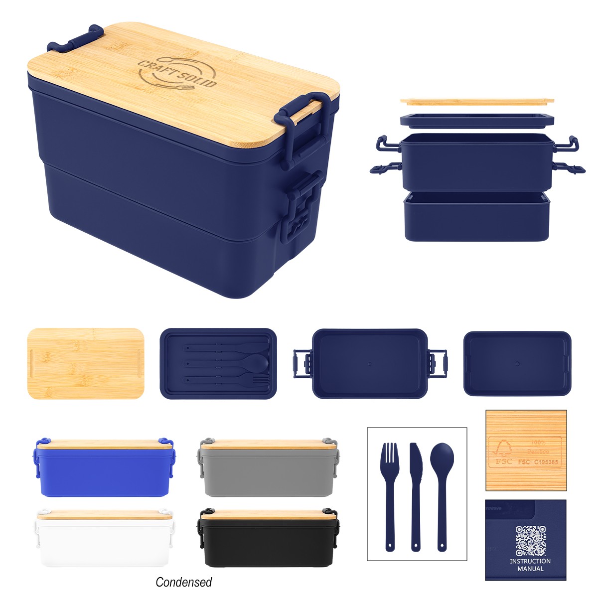 Picture of Mega Bites Stackable Bento Box