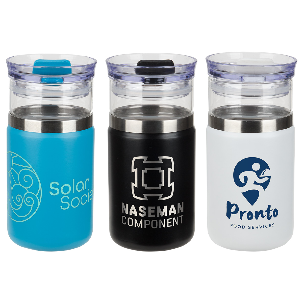 Picture of Tamari 12 oz Glass Tumbler & Vacuum Insulated Cooler
