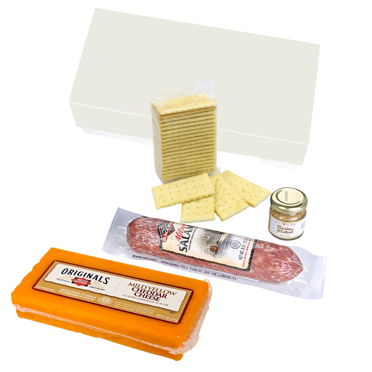 Picture of Charcuterie Gourmet Meat & Cheese Sampler Set In Gift Box