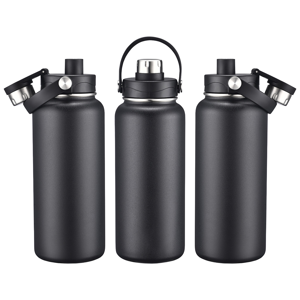 Picture of Bresso 34 oz Vacuum Insulated Bottle with Twist Top Spout