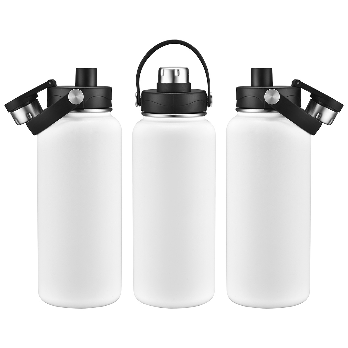 Picture of Bresso 34 oz Vacuum Insulated Bottle with Twist Top Spout