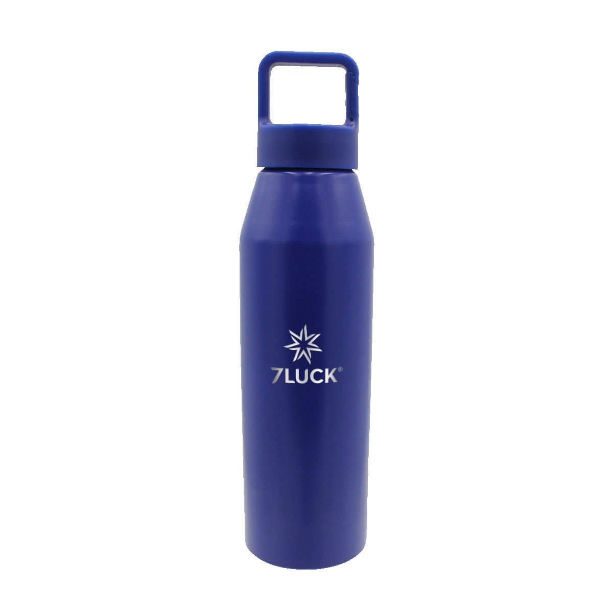 Picture of 25 oz. Recycled Aluminum Bottle with Carabiner Lid, Laser Engraved, Large