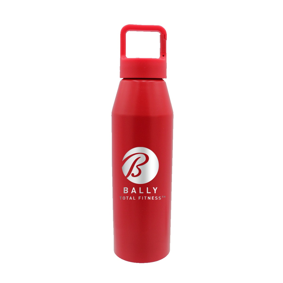 Picture of 25 oz. Recycled Aluminum Bottle with Carabiner Lid, Laser Engraved, Large