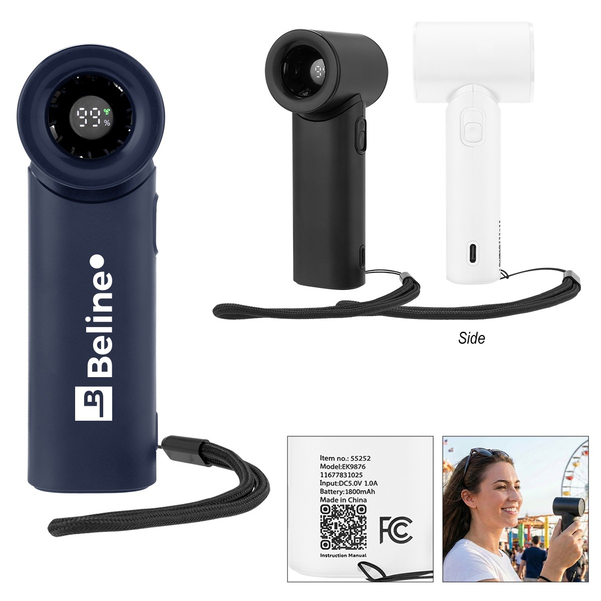 Picture of Rechargeable Handheld Turbo Fan