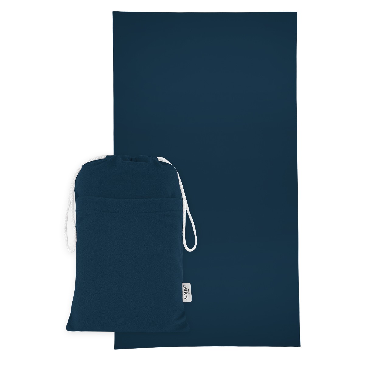 Picture of Sand-free Rpet Beach Towel With Pouch