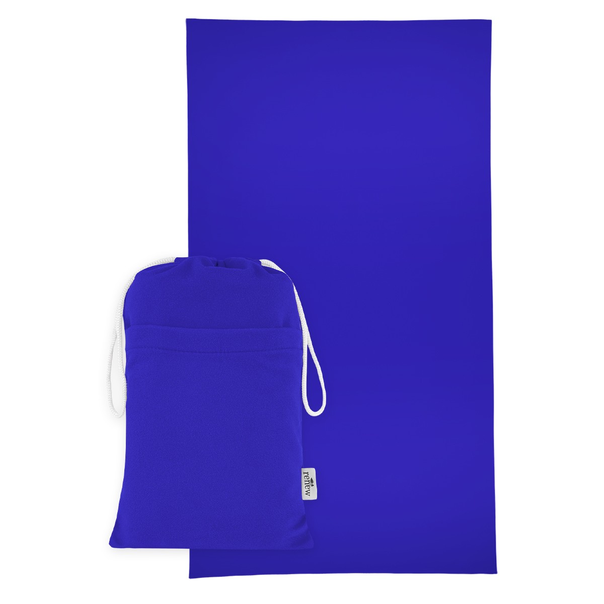 Picture of Sand-free Rpet Beach Towel With Pouch