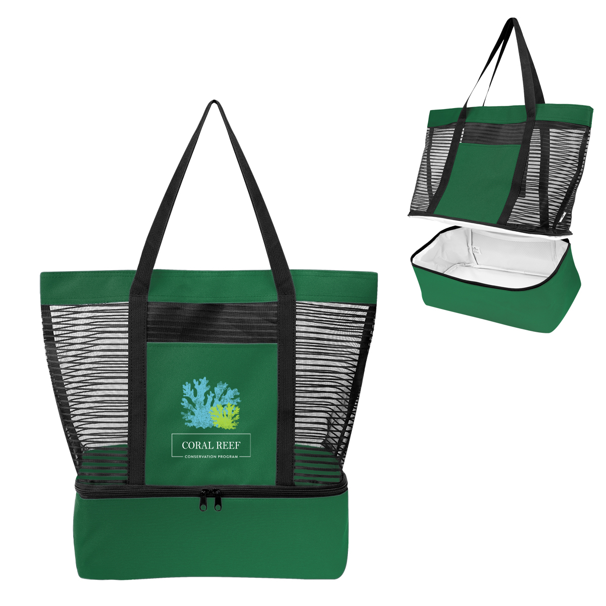 Picture of Marley Rpet Mesh Tote Bag With Cooler